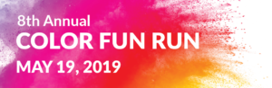 8th Annual Color Fun Run May 19, 2019